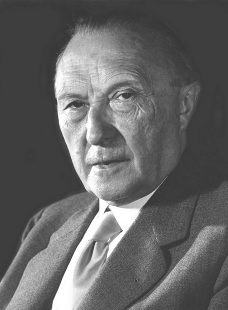 Konrad Adenauer, German chancellor 1949-1963 Konrad Adenauer, German chancellor 1949-1963